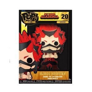 Funko Pop Pin My‎ Hero Academia Eijiro Kirishima #20 Anime Enamel Pin NIB